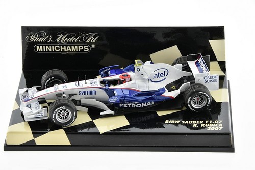 F1 BMW Sauber F1.07 #10 R.Kubica 2007 1/43 MINICHAMPS 400070010 - Foto 4 di 5
