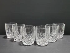 Waterford ‘Brookside’ Oversized Double Old Fashion Crystal Glass - 7 Available
