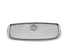 10-15 Jaguar XJ Front Bumper Grill Grille Chrome W/ Logo AW93-018K28-AA Oem
