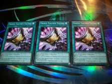 3x Triple Tactics Talent 1st Edition Common L...