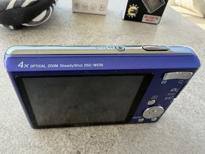 Sony Cyber-Shot DSC-W530 14.1MP Digital Camera w/4x Zoom Blue