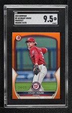 2023 Bowman Prospects Orange 24/25 Brady House #BP-68 SGC 9.5 Mint+ 0xi8