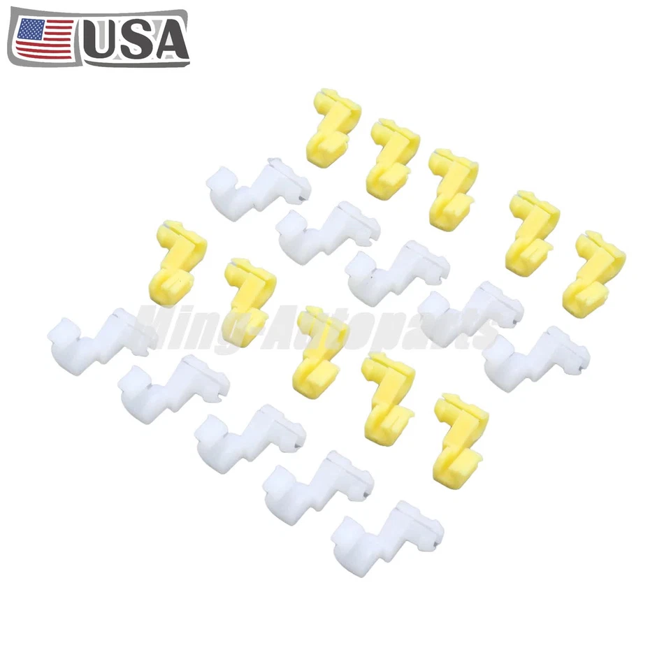 Juego de 20 piezas de clip de cerradura de puerta izquierda derecha de nailon para Toyota Lexus Scion 69293-12030 Foto 2 de 4