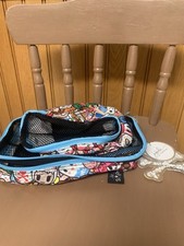 2 NWT Mesh Zipper Packing Cube Mini Case Travel Bag Tokidoki x JuJuBe Kawaii