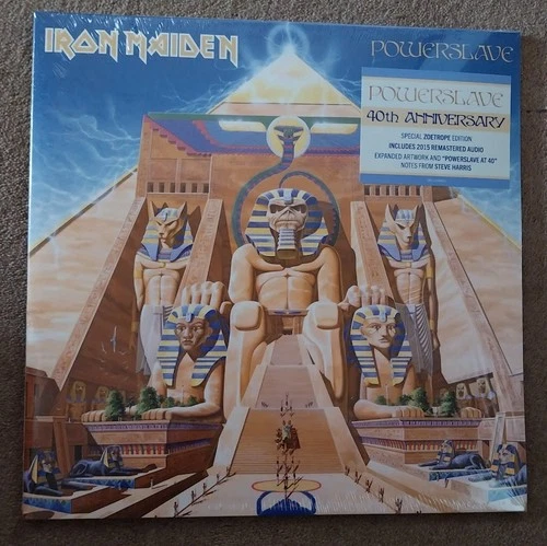 Iron Maiden - Powerslave - BRAND NEW LP ZOETROPE PICTURE DISC - BRAND NEW