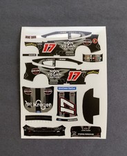 2026 Custom Chris Buescher 17 Jack Links 1/64 Peel Stick Decals
