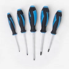Witte Maxx Slotted and Phillips Screwdriver Set, 5 Pieces