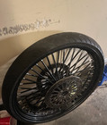 26 inch motorcycle wheel and tire and parts, 22" Ravetti rims, 04 ram bumper