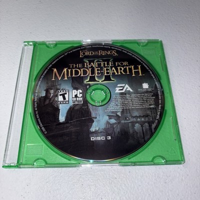 Lord of the Rings Battle for Middle-Earth II 2 PC CD-ROM Game Disc 3 Only