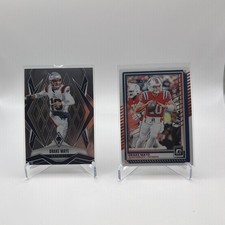 2025 Phoenix Drake Maye Base #111 + 2025 Optic Base #47 lot of 2