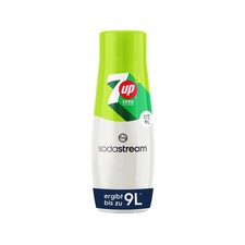 SodaStream Sirup 7UP Zero Zucker Getraenk 440ml Flasche Ergibt Bis 9Liter