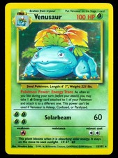 Venusaur Holo #15/102 LP Base Set Pokemon Card
