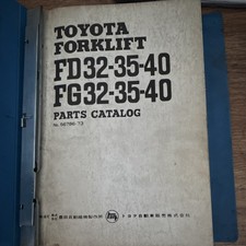 Toyota Ersatzteilkatalog FD32-35-40 FG32-35-40