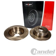 2X MAXGEAR BREMSSCHEBEIBEN 280mm VOLL HINTEN PASSEND FÜR MERCEDES-BENZ V-KLASSE