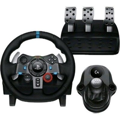 Logitech G G29 SE Driving Force Rennlenkrad und Pedale, Force Feedback
