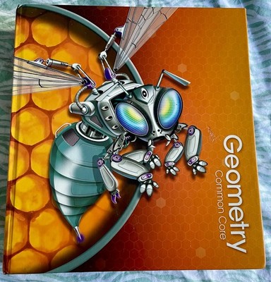 Geometry Common Core Pearson 2015 Hardcover VG