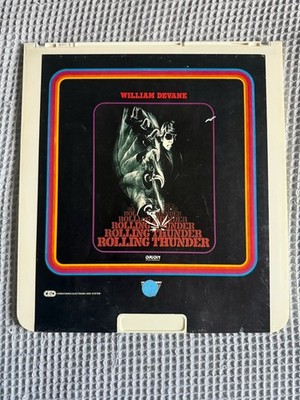 Rolling Thunder (1977) Vintage CED Videodisc