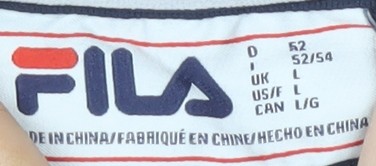 Sudadera Fila Unisex Terciopelo Azul L - Imagen 3 de 12