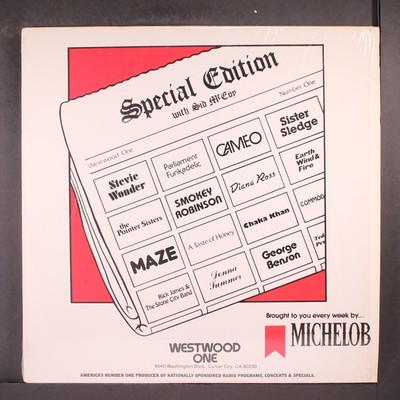 THE SYSTEM: special edition with sid mccoy WESTWOOD ONE 12'' 2x LP 33 RPM