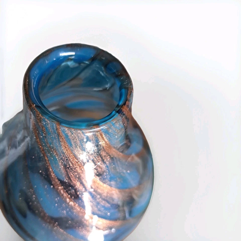 Lenox 海景漩涡花瓶,11 英寸。 No led水晶 — 第 4/4 张图片