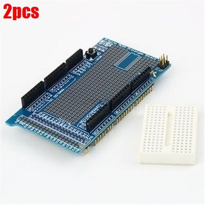 2Pcs Uno R3 MEGA2560 Prototype Shield Protoshield V3 With Min Breadboard 170 vk