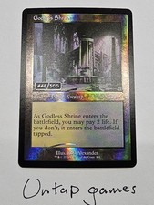 Serialized Godless Shrine Ravnica MTG. 448/500