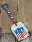 Vintage 12” Ohio Art Tin Patriotic Sand Shovel