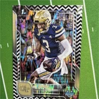 2025 Bowman Chrome University Football Black & White Stealth Refractor Eric Rivers #86