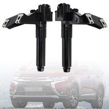 1 Pair Front Headlight Spray Washer Nozzle Pour Mitsubishi Outlander 2016-2018