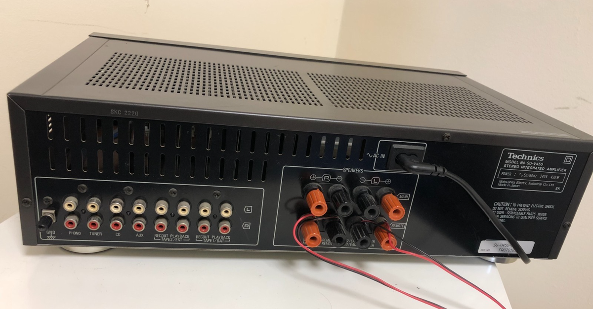 Amplificateur Intégré Technics SU-V450 – Classe AA – Vintage (occasion)