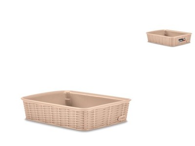 Stefanplast Cestino Elegance Rattan 25x19x6 H