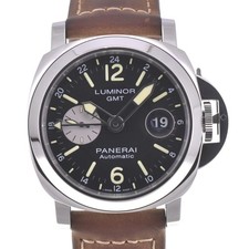 sconto PANERAI Luminor GMT Acciaio PAM01088 piccolo secondo orologio uomo B#141766