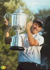 P&aacute;draig Harrington Signed 16x12 Golf Photo ACG CERTIFIED AG06958