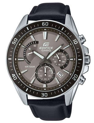 Casio Edifice Schwarz Herren Armbanduhr EFR-552L-5AVUEF