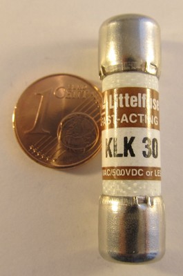 Littelfuse Midget Fuse KLK30 - 30A 600V