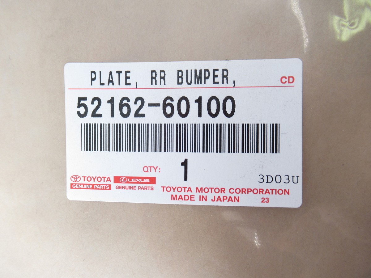 サムページ Genuine OEM Toyota Lexus 52162-60100 Rear Bumper Step Pad Plate