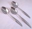 Gorham Stegor CHANSON Stainless Glossy Flatware 6 Forks