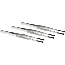 3 Tweezers for Holding Beads & Gemstones Jewelers Gem Pick Up Tools