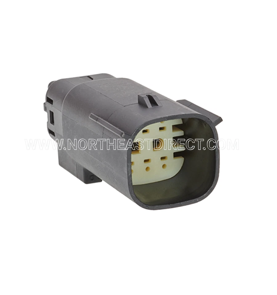 Molex 6 Pin Wire Connector, Harley BLACK Waterproof, Sealed Kit, MX150 with CPA - Image 3 of 3