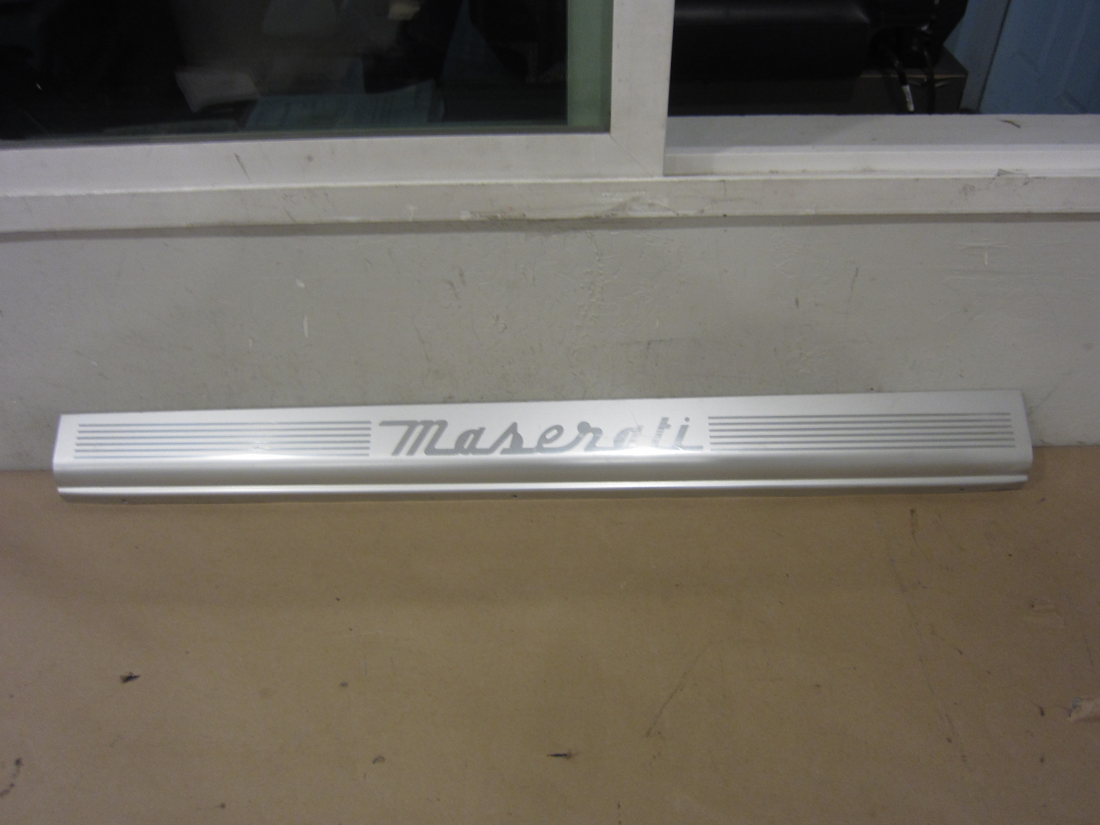 Maserati 4200 - LH Sill Plate / Under Door Moulding - P/N 386100313