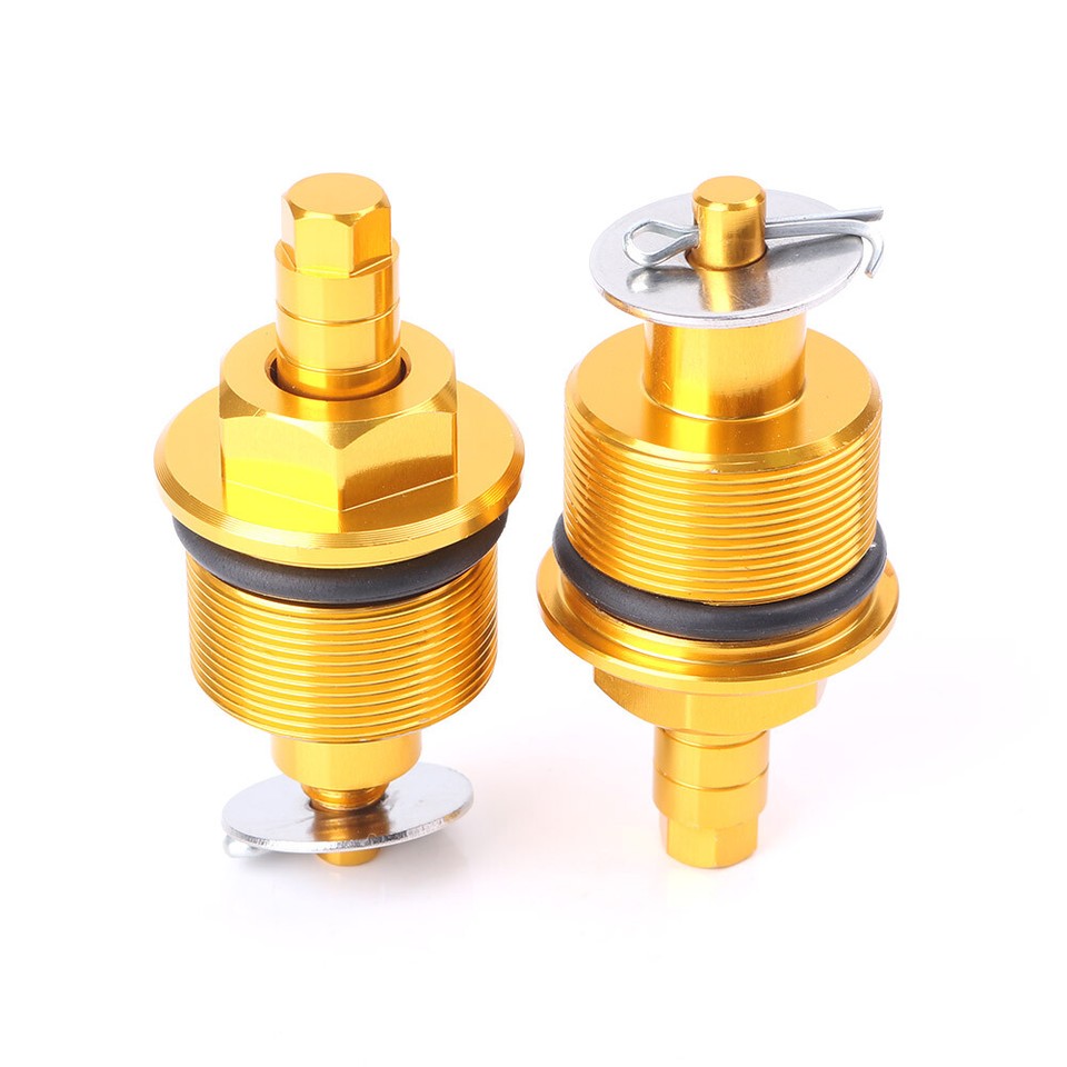 2x Front Shock Absorber Regulator Adjuster Bolt Screw CNC Fit Honda