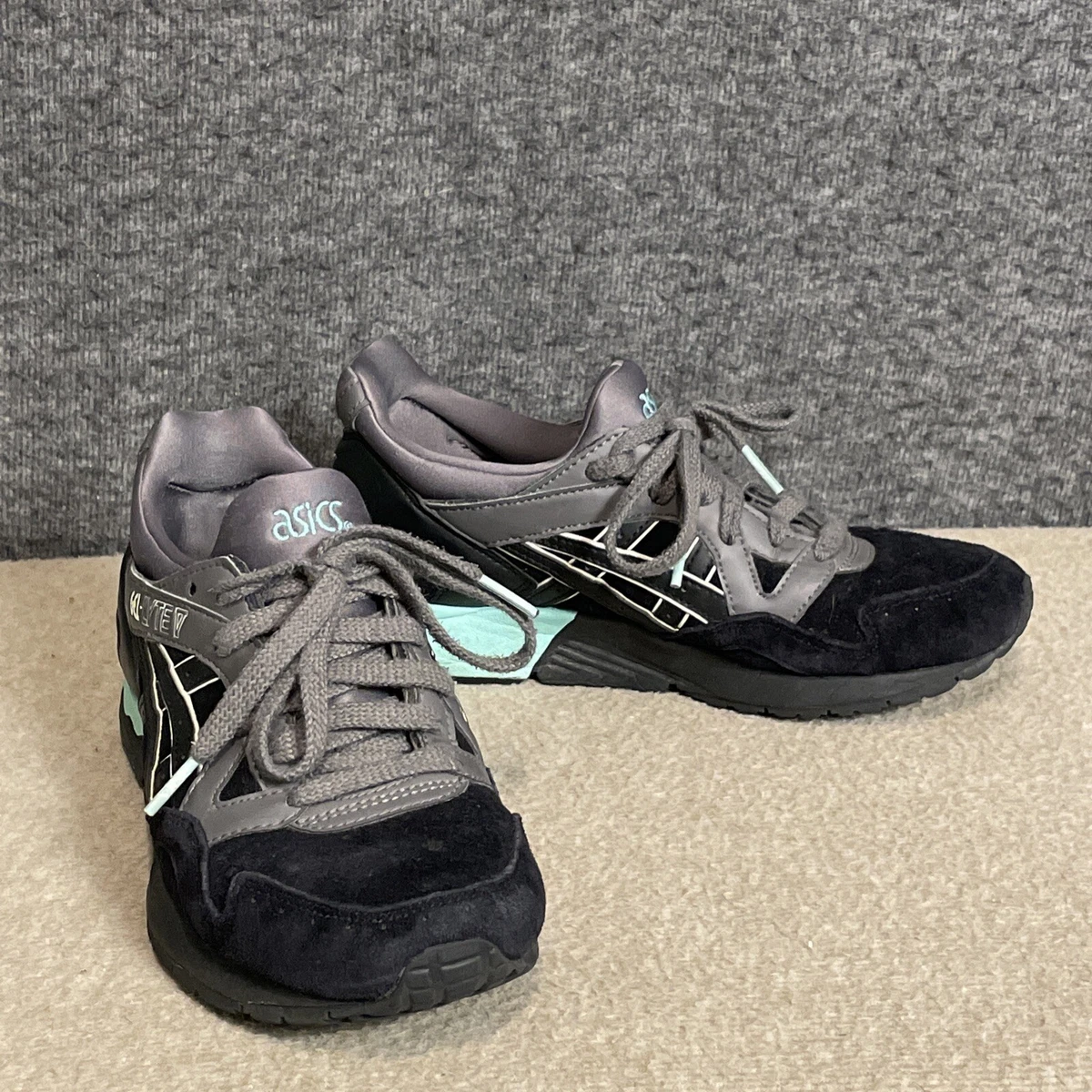 Asics gel lyte black cheap womens