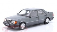 1990 Mercedes E-Class 500E W124 pearl grey metallic 1:18 Norev Diecast Model Car