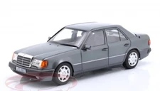 1990 Mercedes E-Class 500E W124 pearl grey metallic 1:18 Norev Diecast Model Car