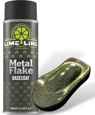 LiME LiNE Green Apple Iridescent Metal Flake Basecoat Automotive Spray Paint