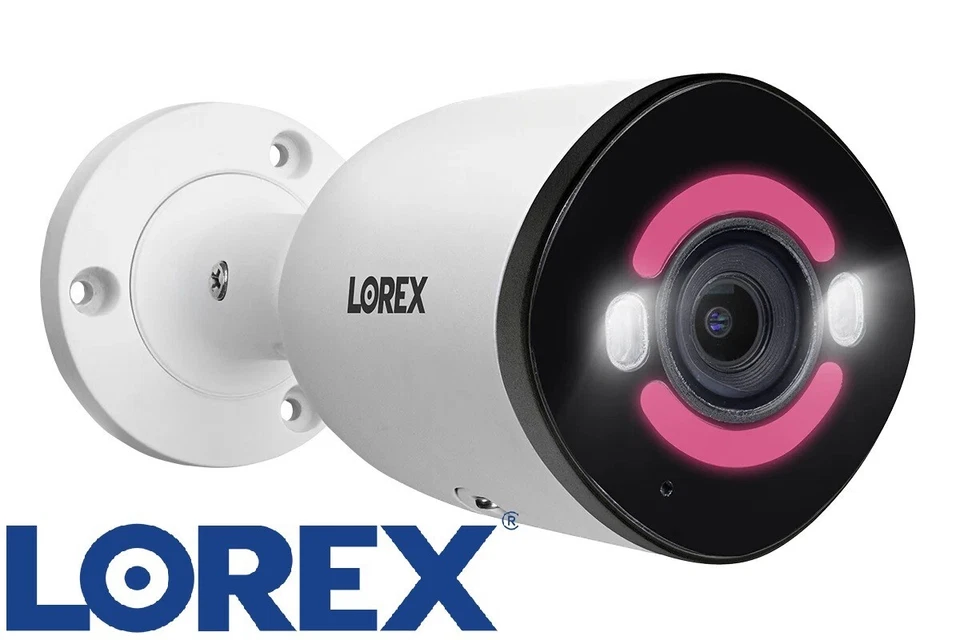 Lorex 4K 12MP IP Wired Bullet Security Camera with Smart Security Light & Motion - Image 3 of 4