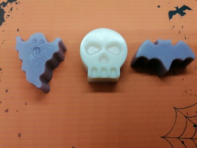 Halloween Sojawachs Melts - Heiße Schokolade und Makronen duftende Sojawachs Melts