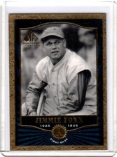 Jimmie Fox 2001 SP Legendary Cuts #2 Athletics