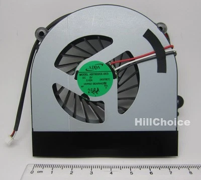 New CPU Fan For Clevo W350 W350ETQ W370 Laptop AB7905HX-DE3 6-31-W370S-101 - Image 1 of 4
