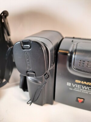 SHARP Video8 VIEWCAM VL-EL450 ④ Sharp VL-E49U 8mm HiFi Monaural camcorder viewcam 12x zoom